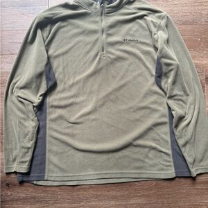 Columbia Sage Green Fleece with Charcoal Trim